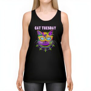 Cat Tuesday Mardi Gras Tank Top 2