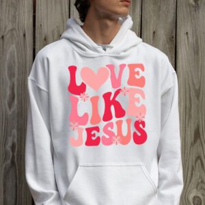 Christian Love Like Jesus Easter Day Womens Girls Kids Hoodie 2 5