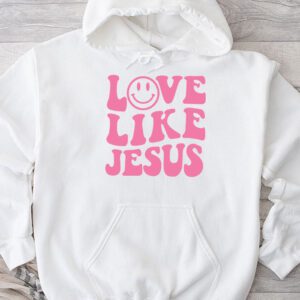 Christian Love Like Jesus Easter Day Womens Girls Kids Hoodie
