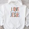 Christian Love Like Jesus Easter Day Womens Girls Kids Hoodie