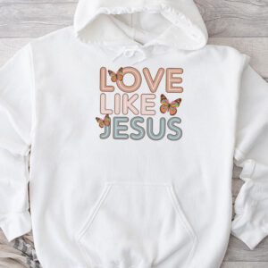 Christian Love Like Jesus Easter Day Womens Girls Kids Hoodie