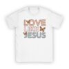 Christian Love Like Jesus Easter Day Womens Girls Kids T-Shirt