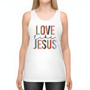 Christian Love Like Jesus Easter Day Womens Girls Kids Tank Top 2 3