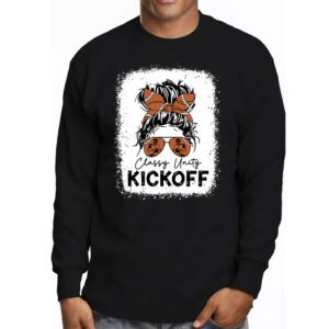Classy Until Kickoff American Football Lover Game Day Longsleeve Tee 3 4