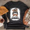 Classy Until Kickoff American Football Lover Game Day Longsleeve Tee