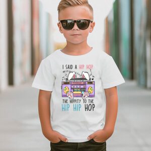 Cute Easter Bunny Shirt I Said A Hip Hop Funny Kids Boys T Shirt 1 7