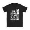 Cute Easter Bunny Shirt I Said A Hip Hop Funny Kids Boys T-Shirt