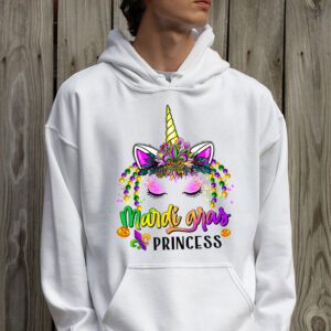 Cute Mardi Gras Princess Shirt Kids Toddler Girl Outfit Hoodie 2 3