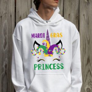 Cute Mardi Gras Princess Shirt Kids Toddler Girl Outfit Hoodie 2