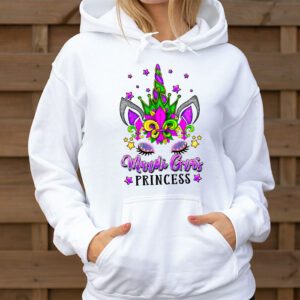 Cute Mardi Gras Princess Shirt Kids Toddler Girl Outfit Hoodie 3 3