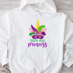 Cute Mardi Gras Princess Shirt Kids Toddler Girl Outfit Hoodie