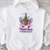 Cute Mardi Gras Princess Shirt Kids Toddler Girl Outfit Hoodie