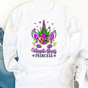 Cute Mardi Gras Princess Shirt Kids Toddler Girl Outfit Longsleeve Tee 1 4