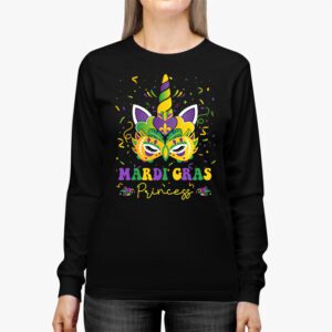 Cute Mardi Gras Princess Shirt Kids Toddler Girl Outfit Longsleeve Tee 2 2