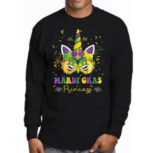 Cute Mardi Gras Princess Shirt Kids Toddler Girl Outfit Longsleeve Tee 3 2