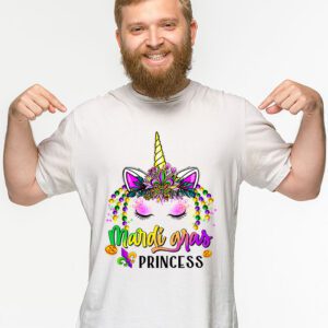 Cute Mardi Gras Princess Shirt Kids Toddler Girl Outfit T Shirt 2 3