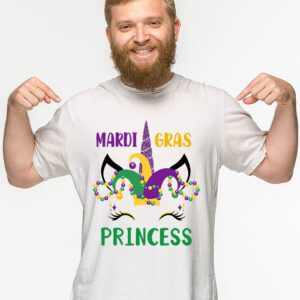 Cute Mardi Gras Princess Shirt Kids Toddler Girl Outfit T Shirt 2