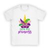 Cute Mardi Gras Princess Shirt Kids Toddler Girl Outfit T-Shirt