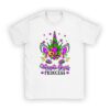 Cute Mardi Gras Princess Shirt Kids Toddler Girl Outfit T-Shirt