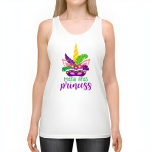 Cute Mardi Gras Princess Shirt Kids Toddler Girl Outfit Tank Top 2 1