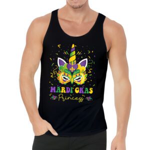 Cute Mardi Gras Princess Shirt Kids Toddler Girl Outfit Tank Top 3 2