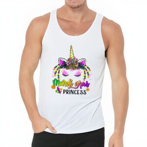 Cute Mardi Gras Princess Shirt Kids Toddler Girl Outfit Tank Top 3 3