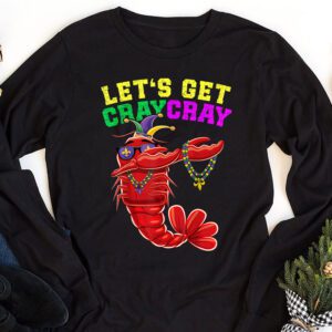 Dabbing Crawfish Costume Kids Toddler Boys Men Mardi Gras Longsleeve Tee 1 1