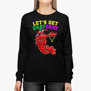 Dabbing Crawfish Costume Kids Toddler Boys Men Mardi Gras Longsleeve Tee 2 1