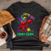 Dabbing Crawfish Costume Kids Toddler Boys Men Mardi Gras Longsleeve Tee