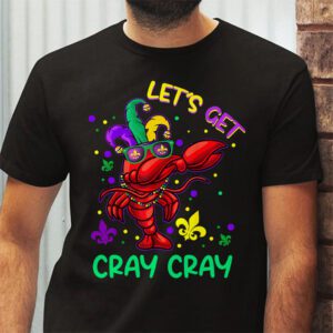 Dabbing Crawfish Costume Kids Toddler Boys Men Mardi Gras T Shirt 2 3