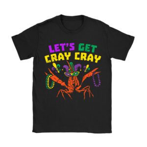 Dabbing Crawfish Costume Kids Toddler Boys Men Mardi Gras T-Shirt