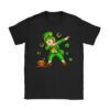Dabbing Leprechaun Funny Gifts Men Kids Boys St Patricks Day T-Shirt