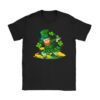 Dabbing Leprechaun Funny Gifts Men Kids Boys St Patricks Day T-Shirt