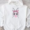 Easter Bunny Shirt Girl Ladies Kids Easter Easter Gift Hoodie