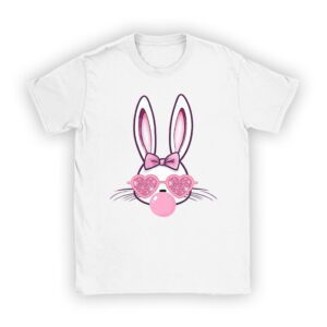 Easter Bunny Shirt Girl Ladies Kids Easter Easter Gift T-Shirt