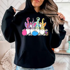 Easter Bunny Spring Gnome Easter Egg Hunting And Basket Gift Hoodie 1
