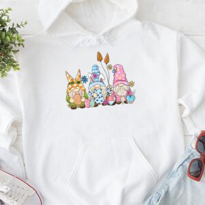 Easter Bunny Spring Gnome Easter Egg Hunting And Basket Gift Hoodie 1 8