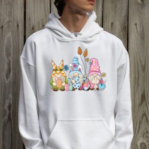 Easter Bunny Spring Gnome Easter Egg Hunting And Basket Gift Hoodie 2 8