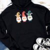 Easter Bunny Spring Gnome Easter Egg Hunting And Basket Gift Hoodie