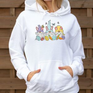 Easter Bunny Spring Gnome Easter Egg Hunting And Basket Gift Hoodie 3 2