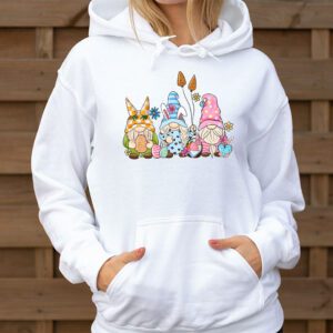 Easter Bunny Spring Gnome Easter Egg Hunting And Basket Gift Hoodie 3 3