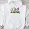 Easter Bunny Spring Gnome Easter Egg Hunting And Basket Gift Hoodie