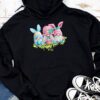 Easter Bunny Spring Gnome Easter Egg Hunting And Basket Gift Hoodie