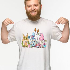 Easter Bunny Spring Gnome Easter Egg Hunting And Basket Gift T Shirt 2 8
