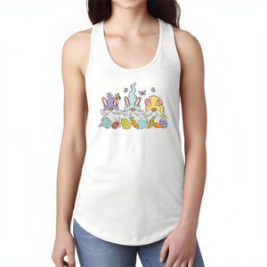 Easter Bunny Spring Gnome Easter Egg Hunting And Basket Gift Tank Top 1 7