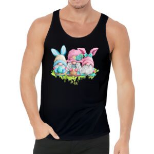 Easter Bunny Spring Gnome Easter Egg Hunting And Basket Gift Tank Top 3 3