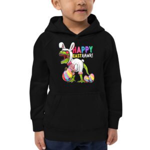 Easter Day Dinosaur Funny Happy Eastrawr T Rex Easter Hoodie 2 4