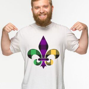 Fleur DeLis Mardi Gras Symbol Louisiana Carnival New Orlean T Shirt 2 2