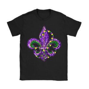 Fleur DeLis Mardi Gras Symbol Louisiana Carnival New Orlean T-Shirt