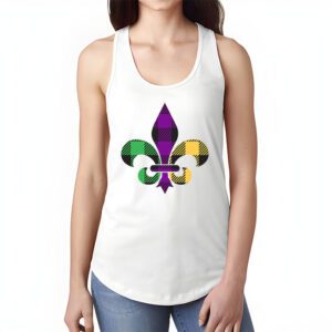 Fleur DeLis Mardi Gras Symbol Louisiana Carnival New Orlean Tank Top 1 2